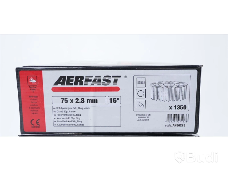 Wirespik, 3 st - Aerfast AN50215 75 x 2,8 mm. Totalt värde ca 1200 kr. Ny.