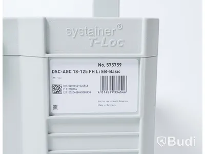 Diamantkap - Festool DSC-AGC 18-125 FH EB-Basic. Ny.