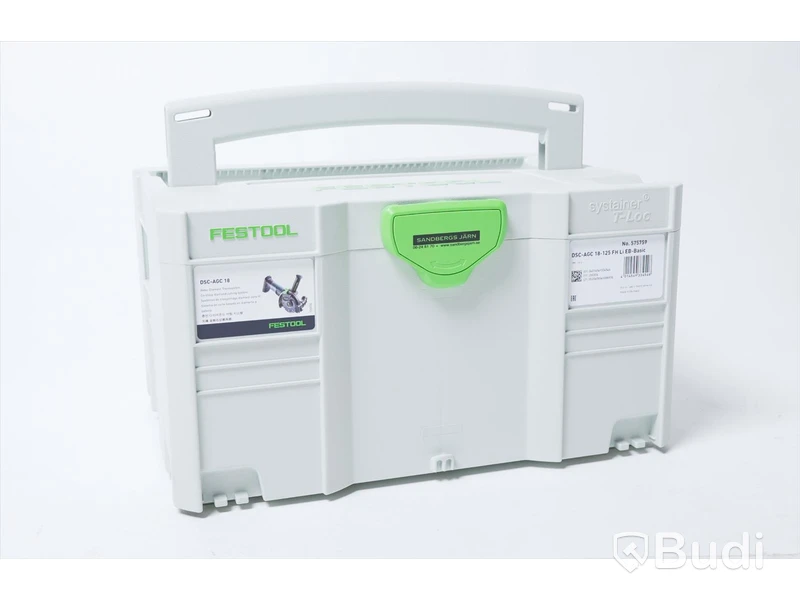 Diamantkap - Festool DSC-AGC 18-125 FH EB-Basic. Ny.