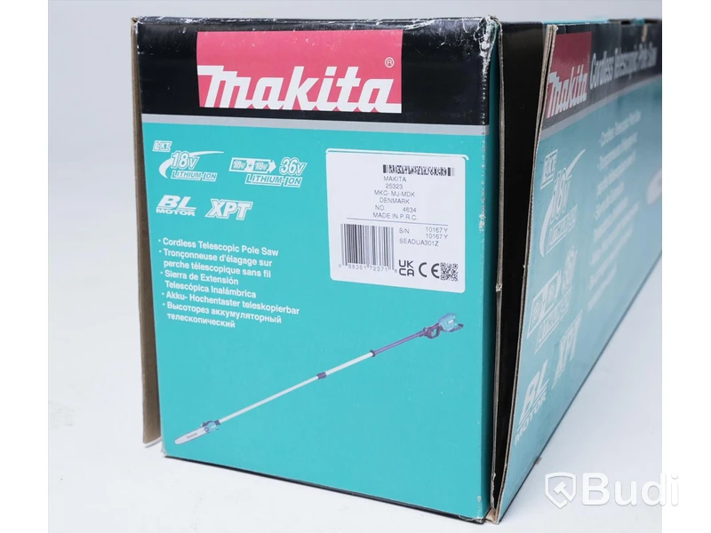Stångsåg - Makita DUA301Z Cordless Telescopic Pole Saw. Nypris ca 7500 kr. Ny.