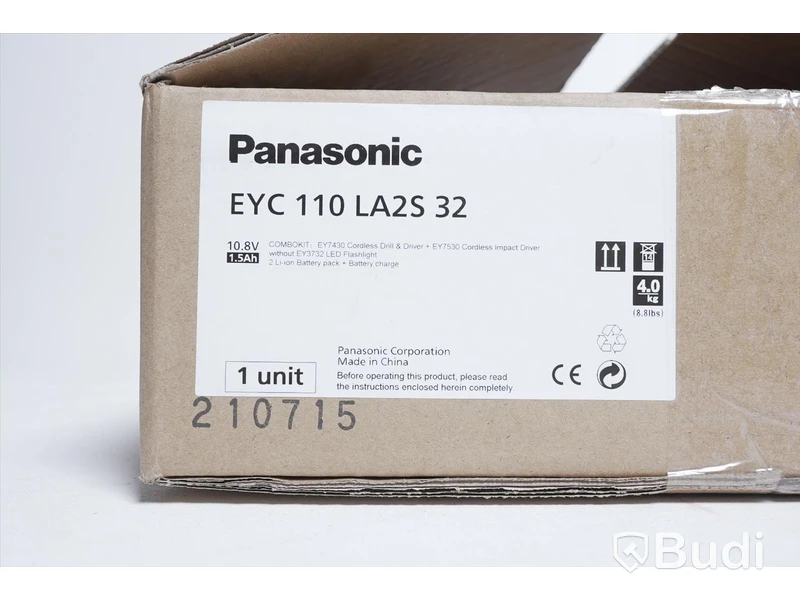 Verktygspaket - Panasonic EYC110LA2L32, se beskrivning nedan. Ny.