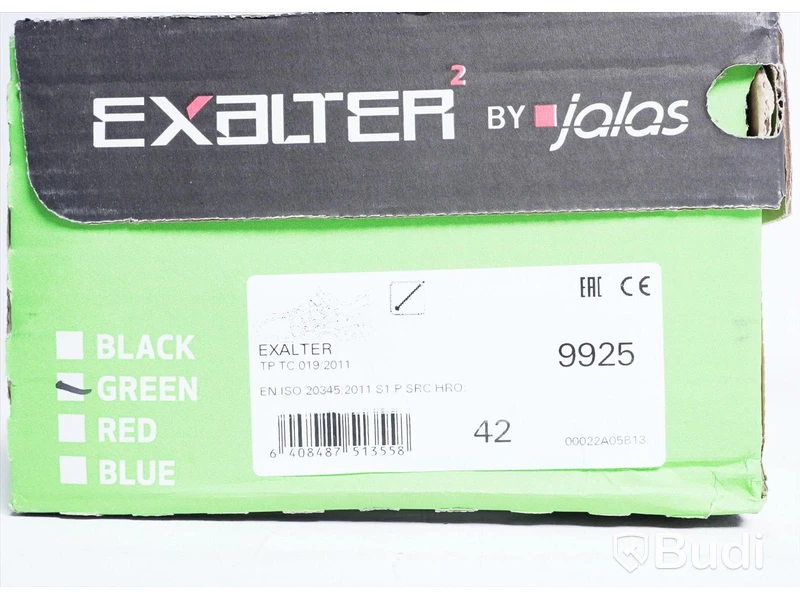Skyddsskor samt inläggssula - Jalas Exalter 9925, stl 42 samt iläggssula Ironman All Sport. Ny.