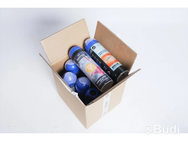 Märkfärg 12-pack - blandning av Soppec Fluo TP och Mercalin Marker, mörkblå