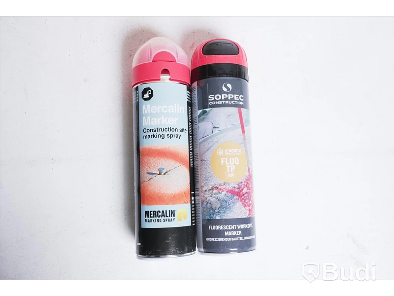 Märkfärg 13-pack - blandning av Soppec Fluo TP och Mercalin Marker, mörkrosa