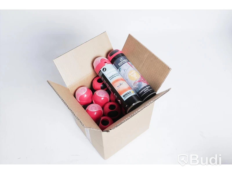 Märkfärg 13-pack - blandning av Soppec Fluo TP och Mercalin Marker, mörkrosa