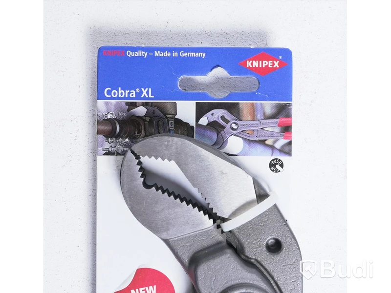 1 st verktyset för el samt 1 st polygriptång - Knipex 00 20 12 tångset VDE säkerhet 3-delar samt Knipex Cobra XL. Ny.
