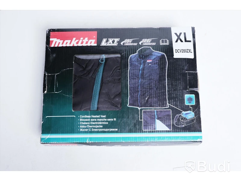 Värmeväst - Makita DCV200Z stl XL. Ny.