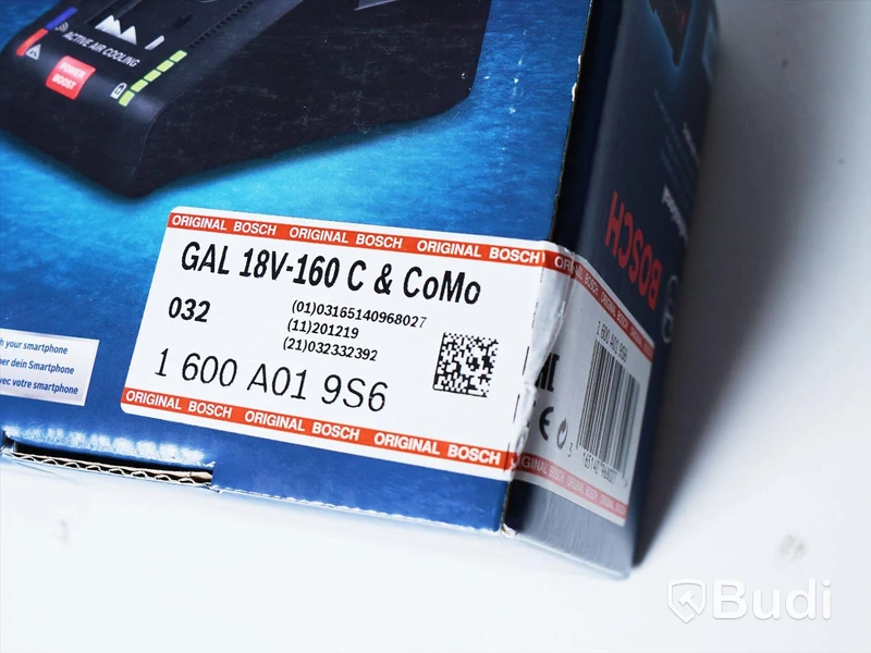 1 st batteriladdare - Bosch Professional 18V System GAL 18V-160 C samt 1 st batteri Bosch 18 v 6Ah. Totalt ord. pris ca: 1849 kr. Ny.