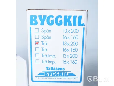 5st 200-pack kil - Tallåsens byggkil, trä 13mm. Ny, Obruten förpackning. Totalt ord. pris ca: 1495 kr