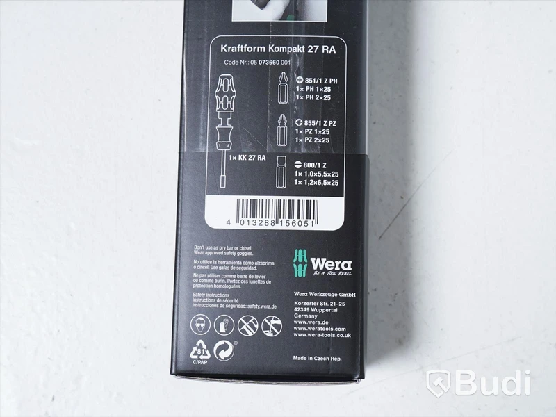 Diverse bitsverkyg - Wera. Totalt värde ca: 2800 kr. Ny, Obruten förpackning.