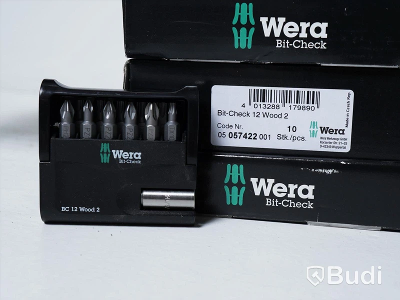Diverse bitsset - Wera. Totalt värde ca: 5100 kr