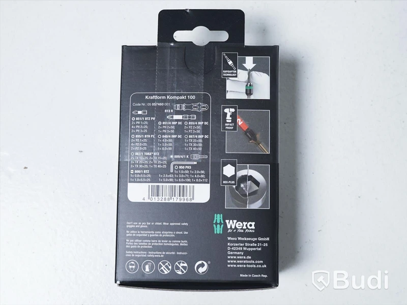 Diverse bitsset - Wera. Totalt värde ca: 5100 kr