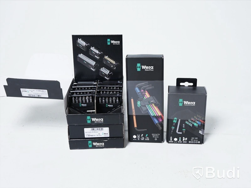Diverse bitsset - Wera. Totalt värde ca: 5100 kr