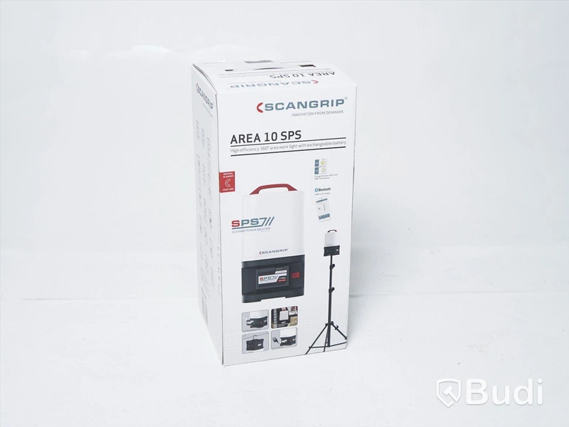 Arbetslampa - Scangrip Area 10 SPS. Nypris ca 5000 kr. Ny.