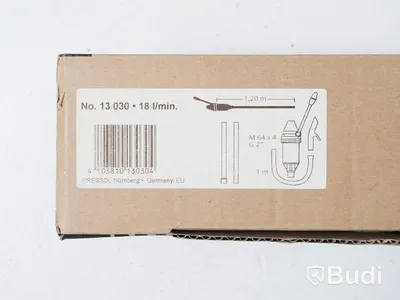 Fatpump - Pressol hävarmspump med plastslang 18 l/min. Ny.