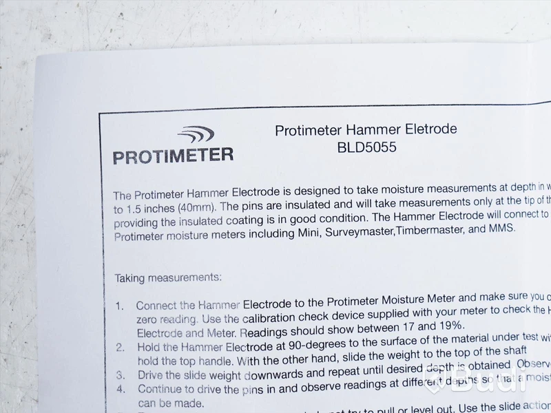 Hammarelektrod - Protimeter BLD5055, nypris ca: 4200 kr