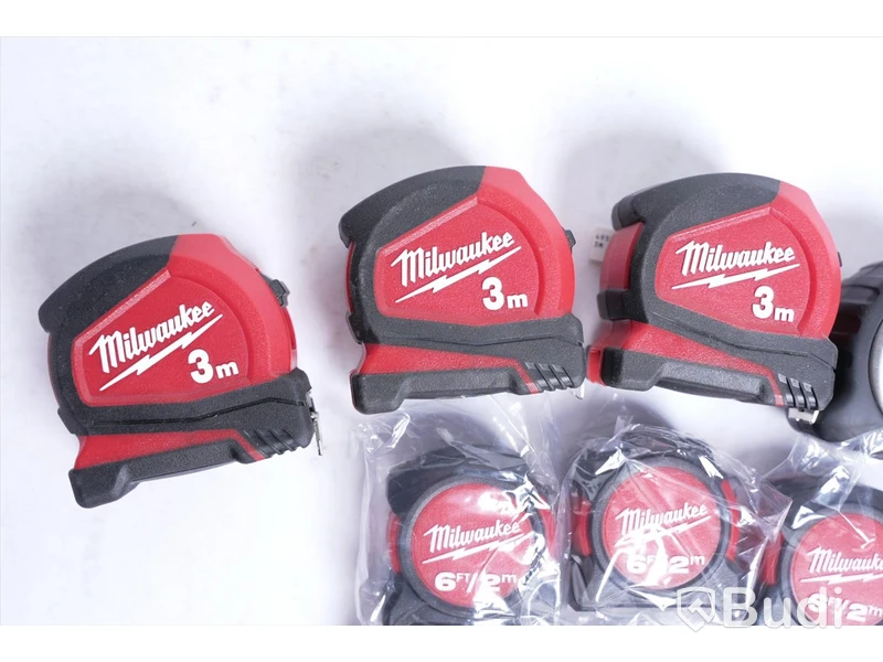 Diverse måttband 3 m 6 st & 2 m 8 st - Milwaukee