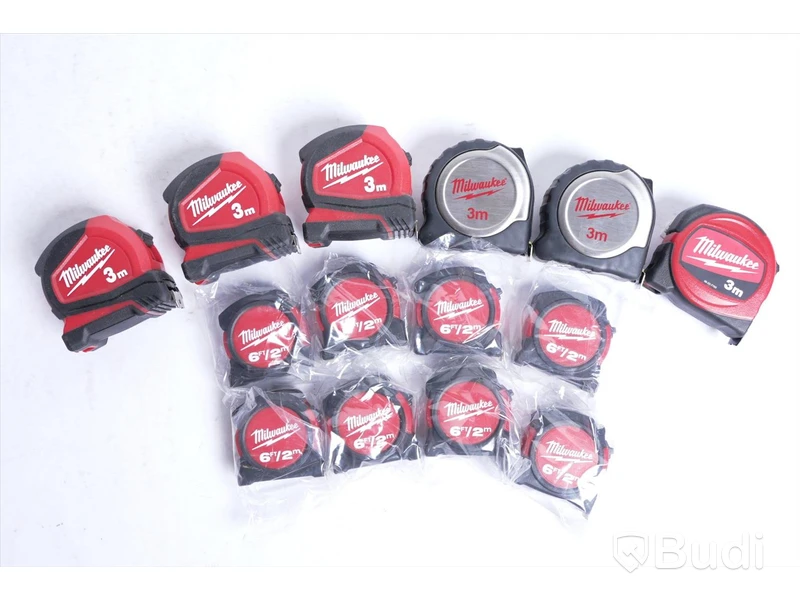 Diverse måttband 3 m 6 st & 2 m 8 st - Milwaukee