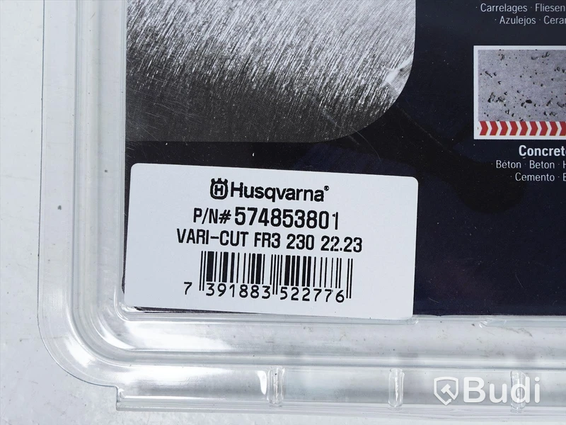 Kapskivor, 4st - Husqvarna Vari-Cut FR3 diameter 230mm. Totalt värde ca 4800. Ny.