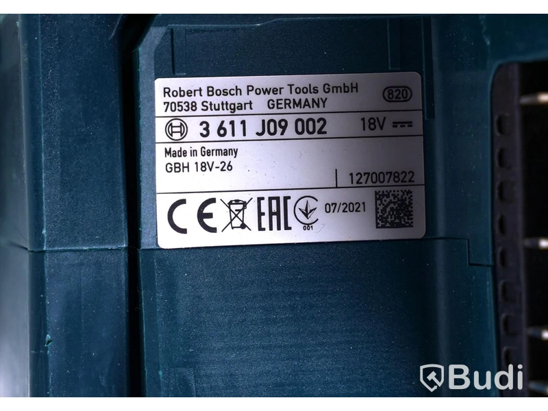 Borrhammare - Bosch GBH 18V-26.