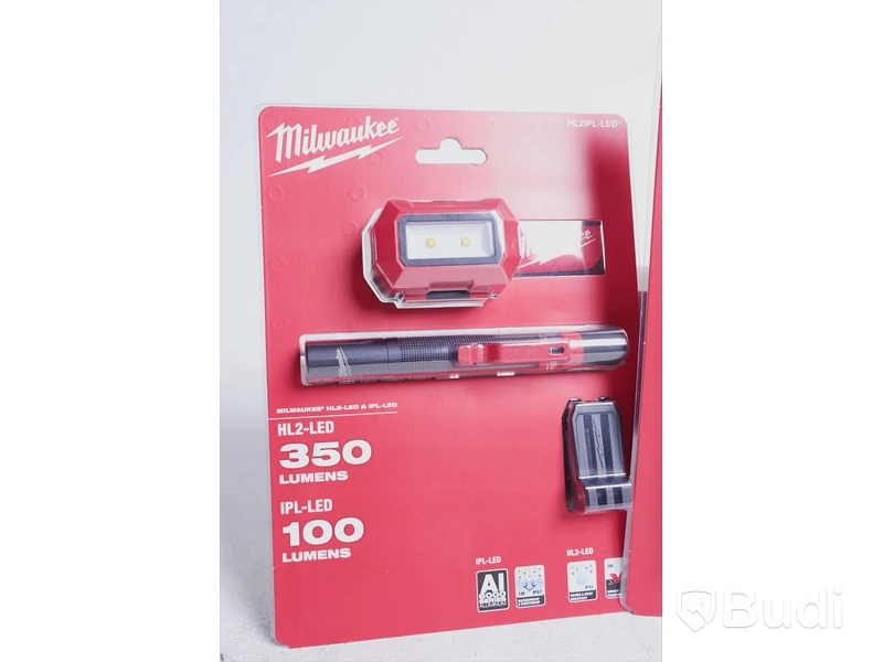 Pannlampa & Laserpekare - Milwaukee HL2 LED (2), Milwaukee IPL-LED (1)