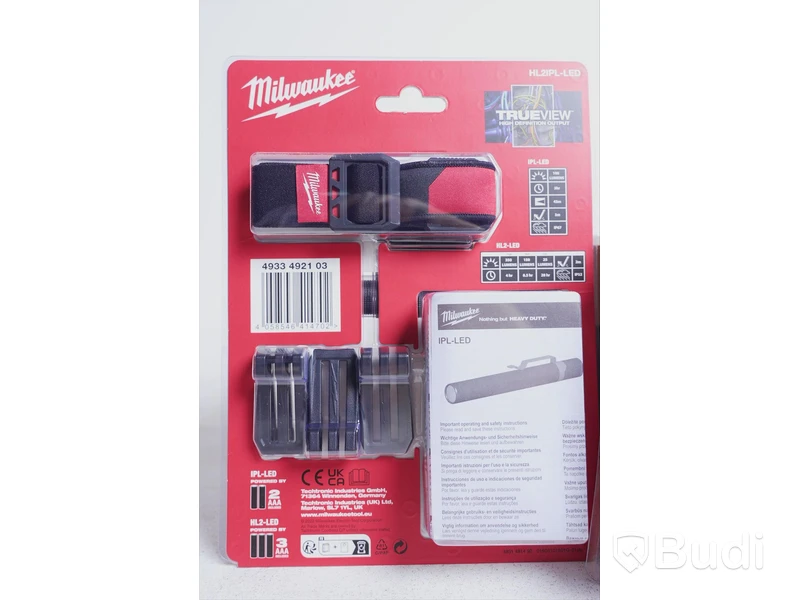 Pannlampa & Laserpekare - Milwaukee HL2 LED (2), Milwaukee IPL-LED (1)
