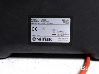 1 st Dammsugare, reservdelar - Nilfisk VP930. OBS! delar saknas, eventuellt funktionsfel