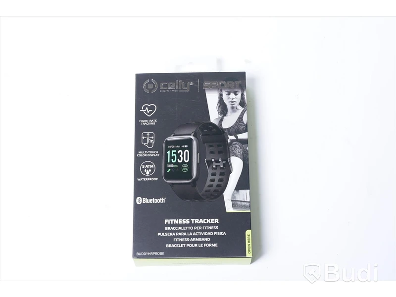 Smartwatch NY  – Celly Fitness Tracker Buddyhrprobk ord. pris inkl moms ca: 999 kr