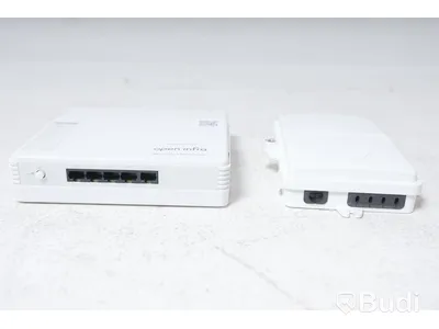 6 st. Fiberboxar & 3 st Fiberuttag - Open Infra