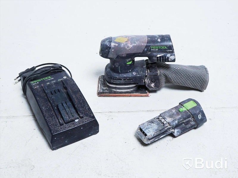 Planslip - Festool RTSC 400, Li 3,1 batteri medföljer