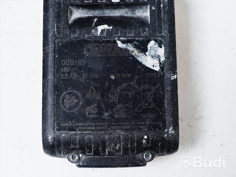 Verktygspaket DeWalt - se beskrivning, OBS! endast ett batteri medföljer