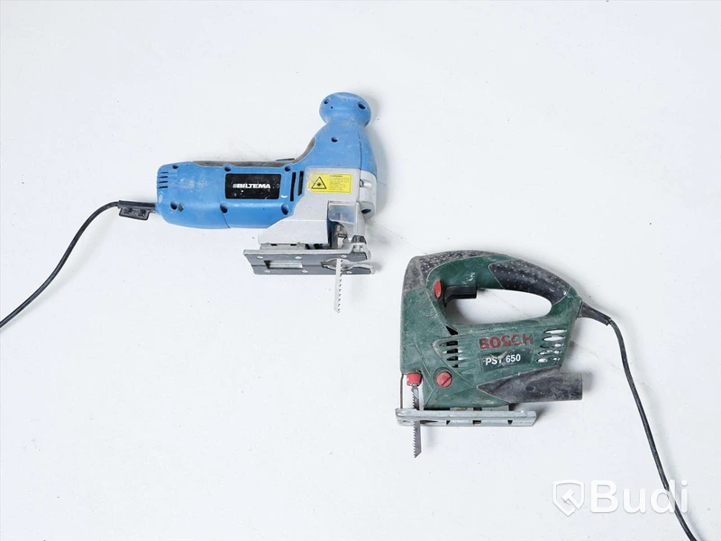 Sticksåg, 2 st - Bosch PST 650 och Biltema JS 710