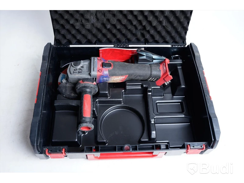 Vinkelslip – Milwaukee M18 CAG125X-0X, OBS! säljs utan batteri och laddare