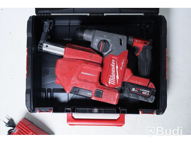 Borrhammare och dammutsug - Milwaukee M18 ONEFH och FCDDEXL
