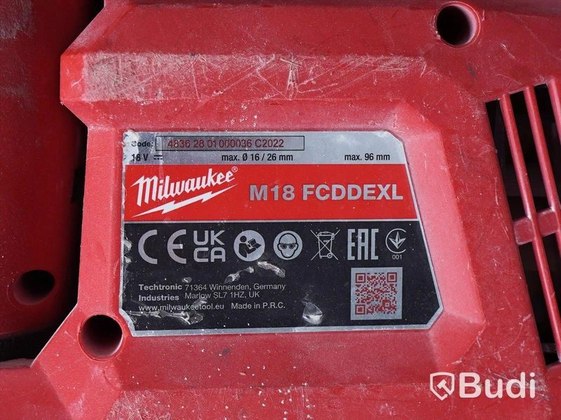 Borrhammare och dammutsug - Milwaukee M18 ONEFH och FCDDEXL