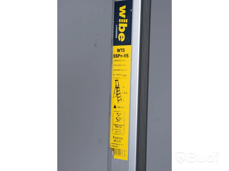 Trappstege – Wibe, 2 st WTS 55Pn-6S, 1 st WTS 55Pn-8S.