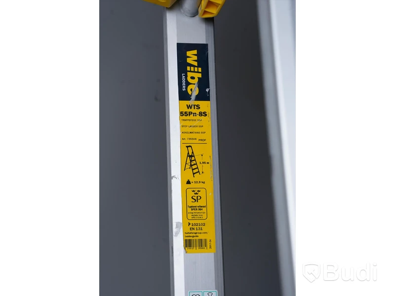 Trappstege – Wibe, 2 st WTS 55Pn-6S, 1 st WTS 55Pn-8S.