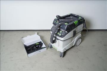 Dammsugare, Festool CTM 36 E AC med tillhörande munstycken. Ej funktionstestad.
