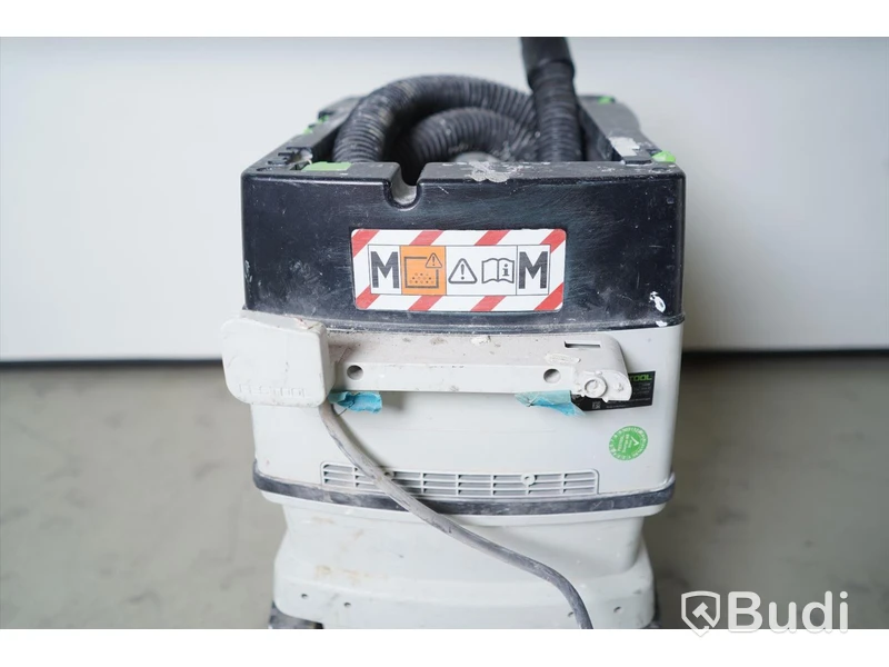 Dammsugare, Festool CTM 36 E AC med tillhörande munstycken. Ej funktionstestad.