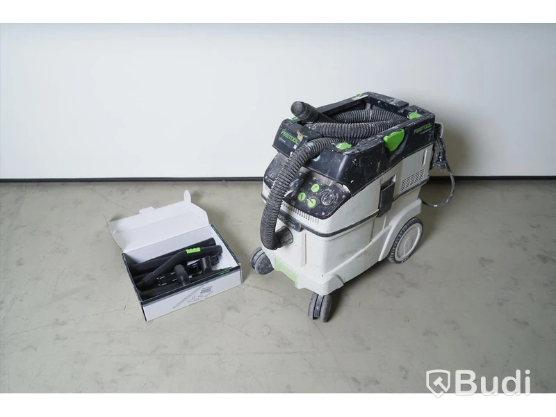 Dammsugare, Festool CTM 36 E AC med tillhörande munstycken. Ej funktionstestad.