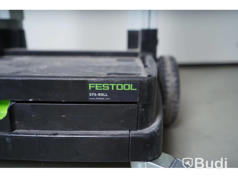 Transportkärra och hårt verktygsfodral, Festool SYS-ROLL, Festool hårt fodral, Festool SCA 8 Li-ion . Funktionstestad.