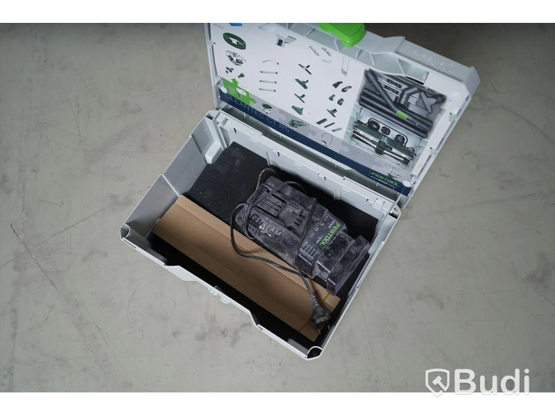 Transportkärra och hårt verktygsfodral, Festool SYS-ROLL, Festool hårt fodral, Festool SCA 8 Li-ion . Funktionstestad.
