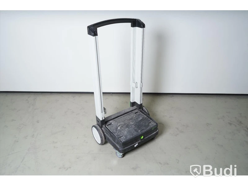 Transportkärra och hårt verktygsfodral, Festool SYS-ROLL, Festool hårt fodral, Festool SCA 8 Li-ion . Funktionstestad.