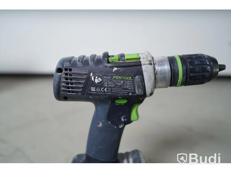 Skruvdragare, Festool T 18. Funktionstestad.