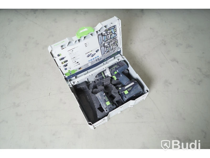 Skruvdragare, Festool T 18. Funktionstestad.