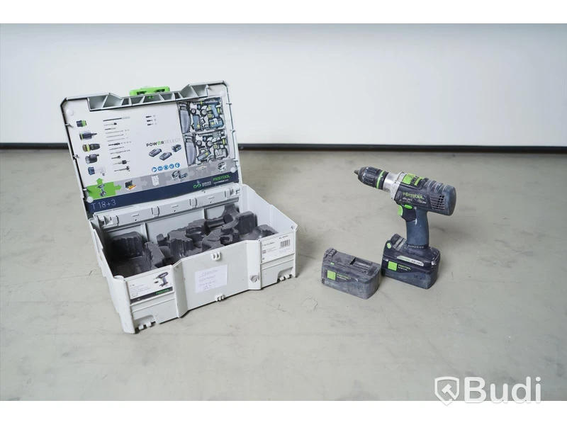 Skruvdragare, Festool T 18. Funktionstestad.