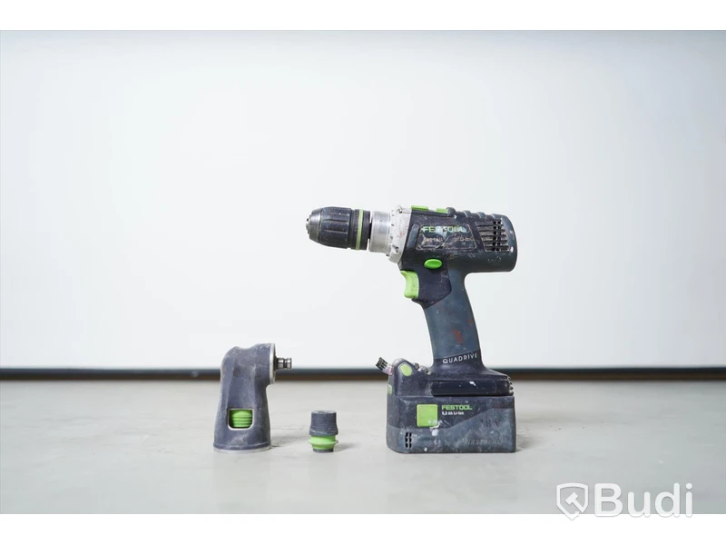 Skruvdragare, Festool Quadrive DRC 18/4. Funktionstestad.