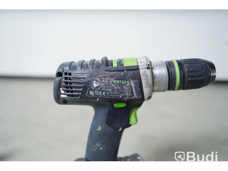 Skruvdragare, Festool Quadrive DRC 18/4. Funktionstestad.