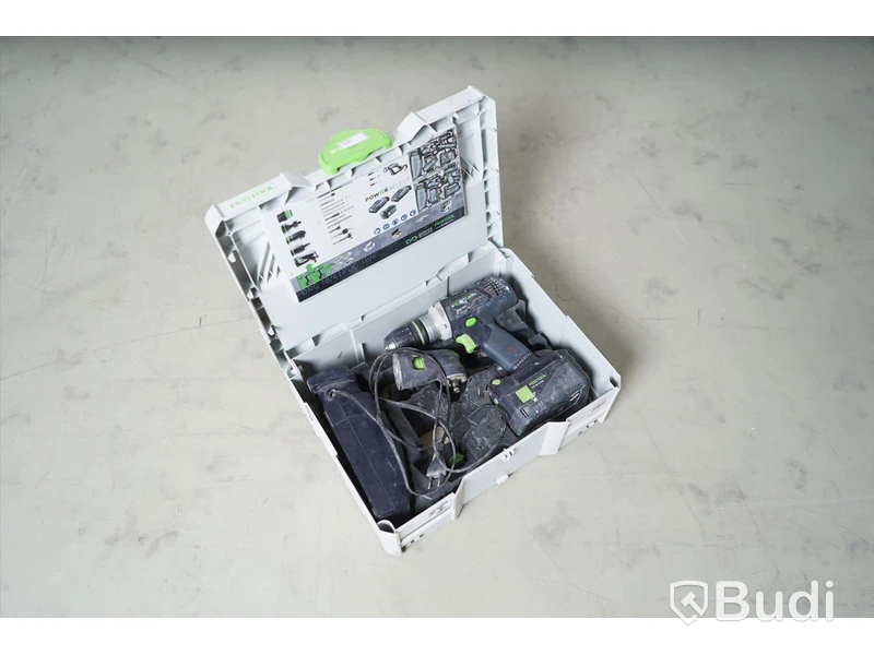Skruvdragare, Festool Quadrive DRC 18/4. Funktionstestad.