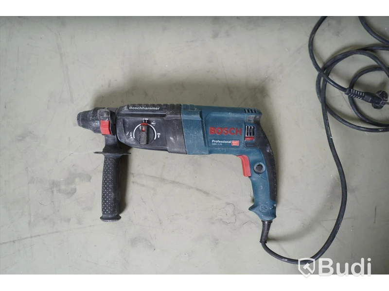 Borrhammare, Bosch Professional 2.7 J. Funktionstestad.